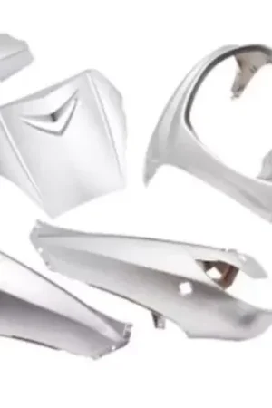 Finale Uitverkoop Kappenset Peugeot Vivacity - Zilver metallic