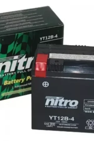 Aanbieding Accu nitro nt12b-4/yt12b-4 sla/gel