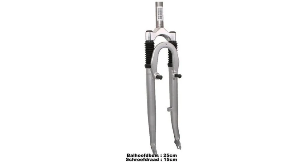Verende Voorvork 28 Met 1 1/8 Vorkbuis - V-brake en Trommelremnok Zilver Weekendaanbieding