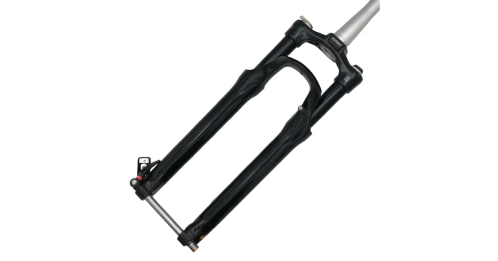 Voorvork 27.5 Suntour Mobie25 AIR LOR 1.5" > 1-1/8 Vorkbuis - PM Remnokken 75 mm Veerweg Flitsaanbieding