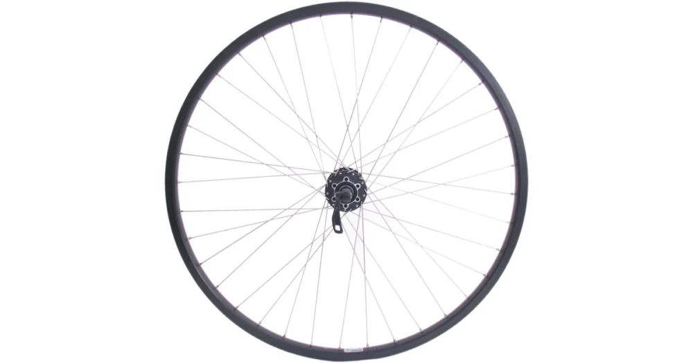 Voorwiel 28/29- 622x19C Ryde Andra 30 Velg Met Shimano FH-M525 Naaf Voor 6 Bouts Remschijf Zwart Must-Have