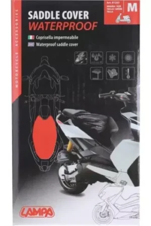 Actieprijs Beschermhoes lampa buddyseat waterdicht 62x92cm M zwart 91253