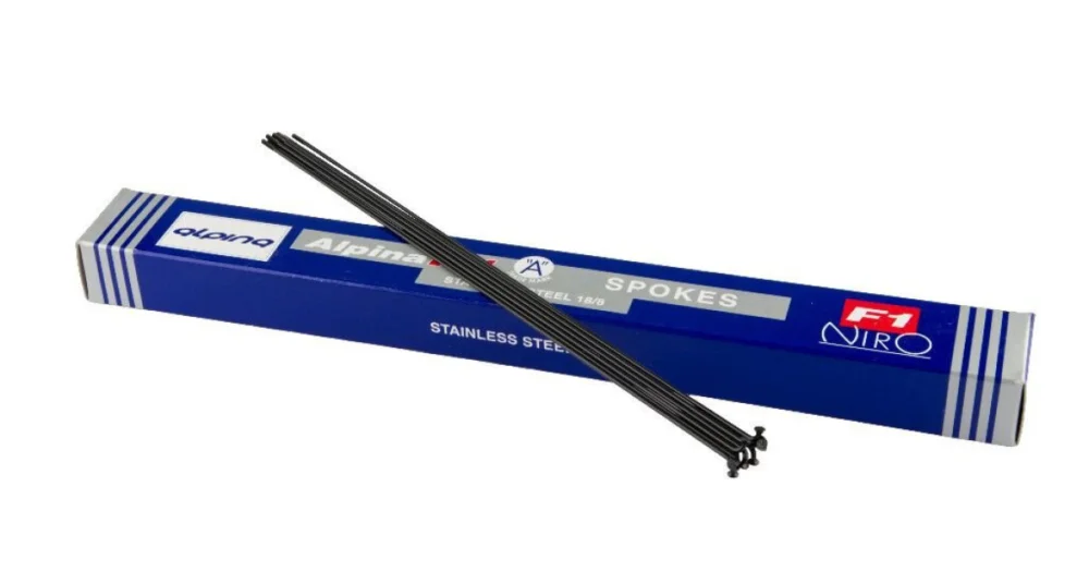 Meest Verkocht Spaken 280-14 Alpina Raggi ø2.00mm FG 2,3 Zwart RVS (144 Stuks)