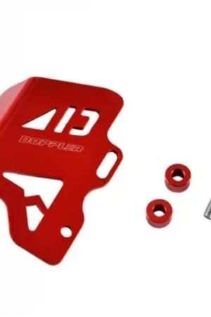 Bescherming achterhoofdremcilinder voor 50cc Doppler met versnelling - rood Nieuw