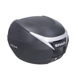 Aanbieding Topkoffer shad + montageplaat afneembaar 34L sh34