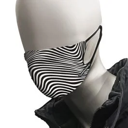 Actieprijs Mondmasker tucano helm jet nano 2 stuks uitwasbaar zwart/wit 662=op=op
