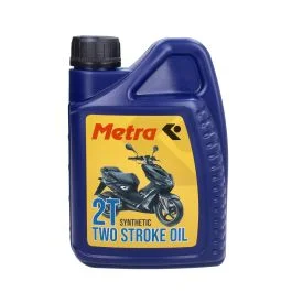 2-takt olie metrakit half synth 1L fles Gratis Retour