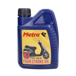 Betrouwbaar Motorolie metrakit 10w60 4t (o.a. Piaggio i-get) 1L fles